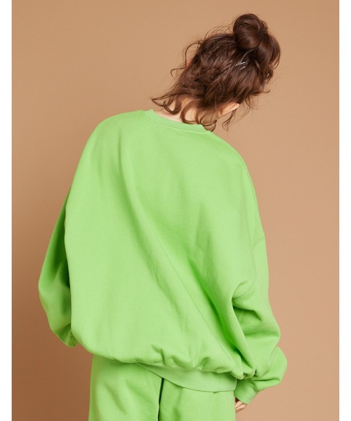 Little sunny bite（リトルサニーバイト）の「LSB logo sweat top（スウェット・レディース・ベージュ/ブラック/ピンク/グリーン/アイボリー・SMALL/MEDIUM）」の14枚目の写真