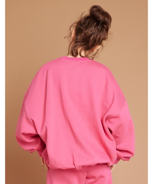 Little sunny bite（リトルサニーバイト）の「LSB logo sweat top（スウェット・レディース・ベージュ/ブラック/ピンク/グリーン/アイボリー・SMALL/MEDIUM）」の16枚目の写真