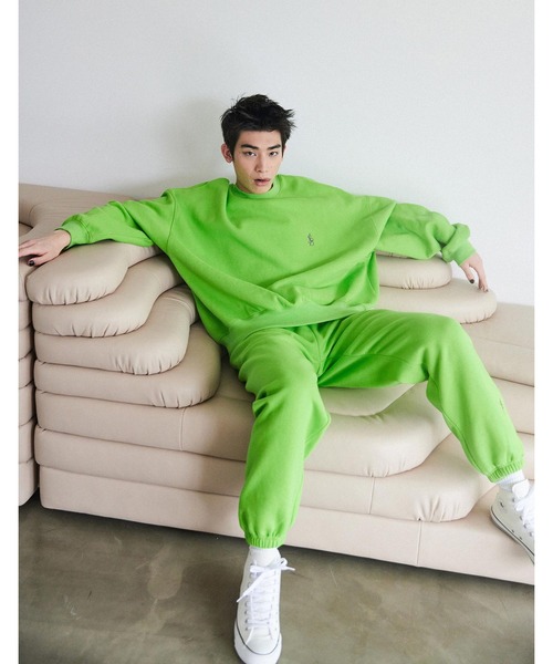 Little sunny bite（リトルサニーバイト）の「LSB logo sweat top（スウェット・レディース・ベージュ/ブラック/ピンク/グリーン/アイボリー・SMALL/MEDIUM）」の6枚目の写真