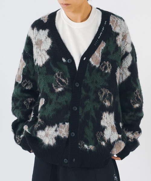 【セール】RE730 モヘアタッチ暖かなカーディガン（カーディガン/ボレロ）｜RE730（アールイーセブンサーティー） 7,514円