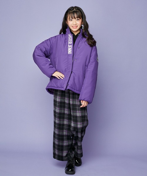 SISTER JENNI(SISTER JENNI)の「タテロゴフード付き中綿コート(その他アウター・キッズ・ブラック/ベージュ/パープル・130cm/140cm/150cm/160cm)」の22枚目の写真