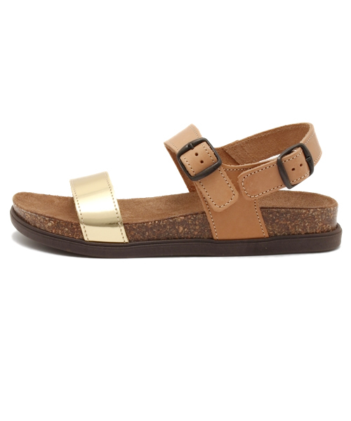 ROSE BUD（ローズバッド）の「【カタログ掲載】(SONIA.C)TERRY 141 STRAP SANDAL（サンダル・レディース・ホワイト/タン・36/37/38/39）」の3枚目の写真