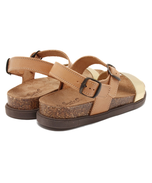 ROSE BUD（ローズバッド）の「【カタログ掲載】(SONIA.C)TERRY 141 STRAP SANDAL（サンダル・レディース・ホワイト/タン・36/37/38/39）」の5枚目の写真