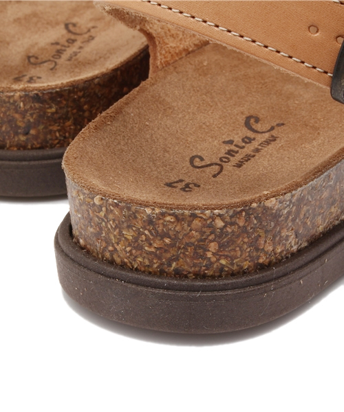 ROSE BUD（ローズバッド）の「【カタログ掲載】(SONIA.C)TERRY 141 STRAP SANDAL（サンダル・レディース・ホワイト/タン・36/37/38/39）」の9枚目の写真
