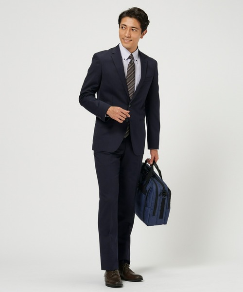 TOKYO SHIRTS(トウキョウシャツ)の「形態安定ノーアイロン ボタンダウン 長袖ビジネスワイシャツ(ビジネスシャツ・メンズ・ライトパープル・首回り37cm-裄丈80cm/首回り37cm-裄丈84cm/首回り39cm-裄丈80cm/首回り39cm-裄丈84cm/首回り41cm-裄丈82cm/首回り41cm-裄丈86cm/首回り42cm-裄丈82cm/首回り42cm-裄丈86cm/首回り43cm-裄丈82cm/首回り43cm-裄丈86cm)」の4枚目の写真