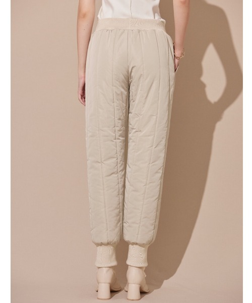 ALEXIA STAM（アリシアスタン）の「Padded Pants /キルティングパンツ（その他パンツ・レディース・カーキ/ベージュ・S/M）」の9枚目の写真