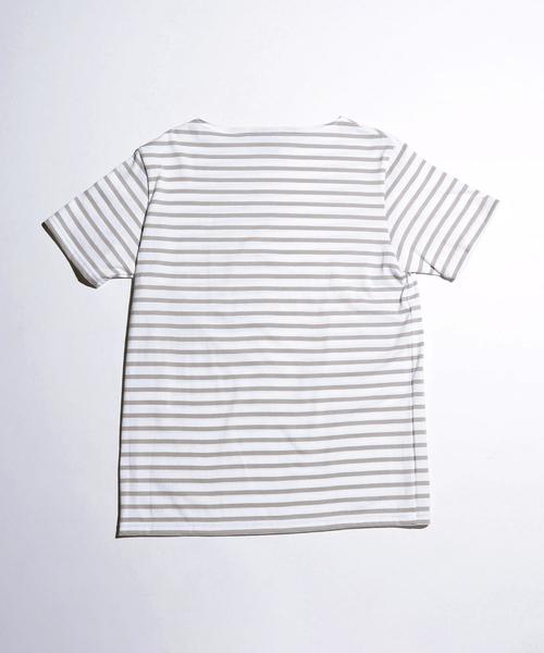 ORCIVAL（オーシバル）の「＜ORCIVAL（オーシバル）＞ 40/2 BORDER SSL/カットソー（Tシャツ/カットソー・メンズ・ブラック/ロイヤルブルー/ネイビー/その他1/ホワイト/ライトグレー/レッド・4/3/5）」の20枚目の写真