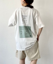 natto | Departure with coffee tee  / coffee label(Tシャツ/カットソー)