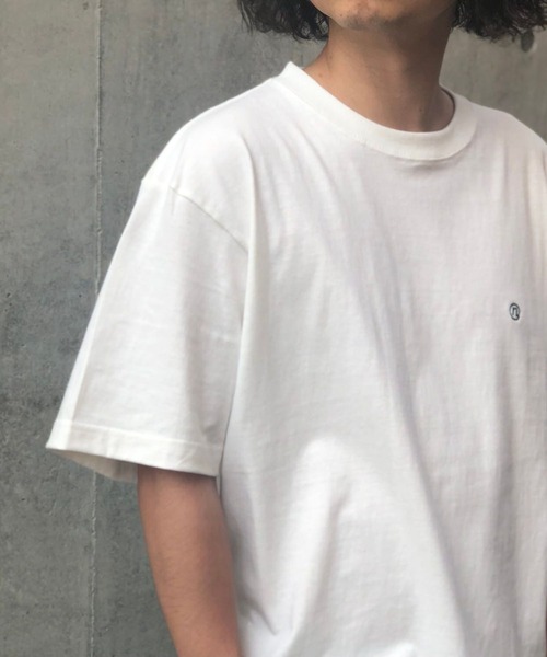 natto（ナット）の「Departure with coffee tee  / coffee label（Tシャツ/カットソー・メンズ・アイボリー/ホワイト・MEDIUM/LARGE/X-LARGE）」の8枚目の写真