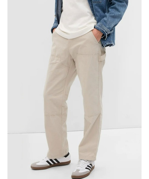 GAP（ギャップ）の「ウォッシュウェル カーペンターパンツ（その他パンツ・メンズ・ブラック/カーキ/アイボリー/ブラウン・28W 30L/30W 30L/31W 30L/32W 30L/33W 32L/34W 32L/29W 30L/31W 32L/32W 32L/36W 32L）」の2枚目の写真