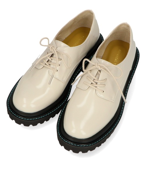 ORiental TRaffic(オリエンタルトラフィック)の「■タンクソールレースアップシューズ/31103(ドレスシューズ・レディース・ブラック/ブラウン/ホワイト・34/35/36/37/38/39/40/41/42)」の11枚目の写真