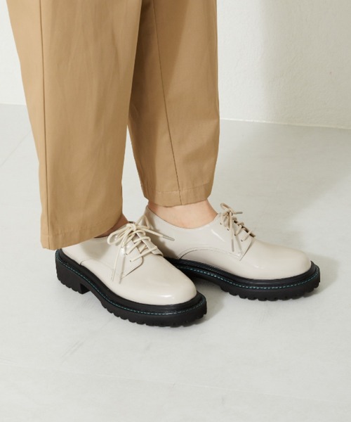 ORiental TRaffic(オリエンタルトラフィック)の「■タンクソールレースアップシューズ/31103(ドレスシューズ・レディース・ブラック/ブラウン/ホワイト・34/35/36/37/38/39/40/41/42)」の18枚目の写真