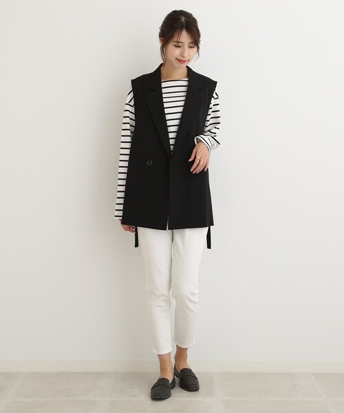 SHOO・LA・RUE(シューラルー)の「◆メタリック ローファー(スニーカー・レディース・シルバー/ブラック・35/45)」の10枚目の写真