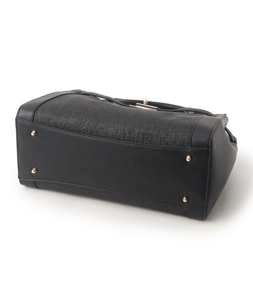 UNTITLED（アンタイトル）の「◆ベルト付き2WAYバッグ（トートバッグ・レディース・ライトベージュ/ブラック・99）」の6枚目の写真