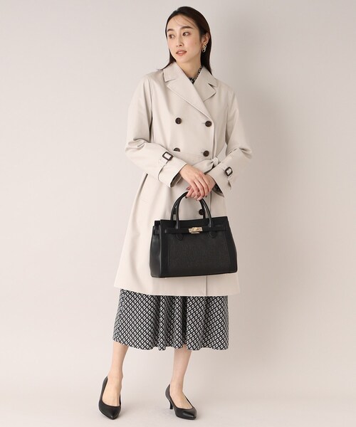 UNTITLED（アンタイトル）の「◆ベルト付き2WAYバッグ（トートバッグ・レディース・ライトベージュ/ブラック・99）」の15枚目の写真