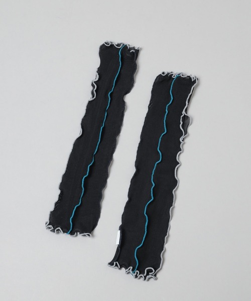 HARE(ハレ)の「シアーアームウォーマ-(HARE)(アームカバー・レディース・ホワイト/ブラック・FREE)」の12枚目の写真