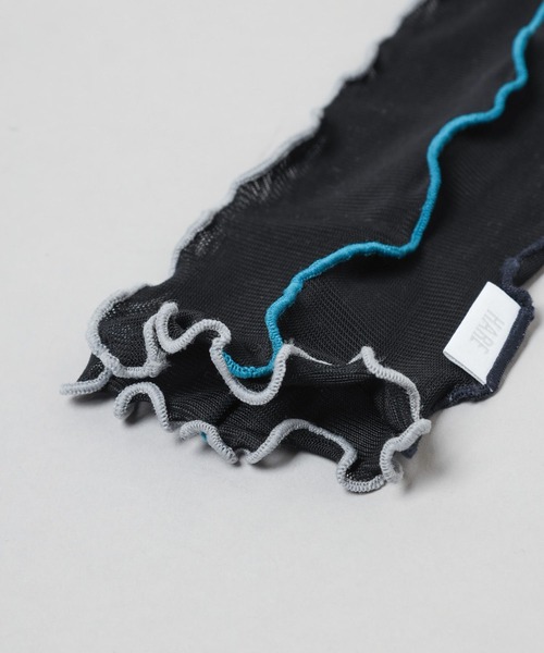 HARE(ハレ)の「シアーアームウォーマ-(HARE)(アームカバー・レディース・ホワイト/ブラック・FREE)」の17枚目の写真