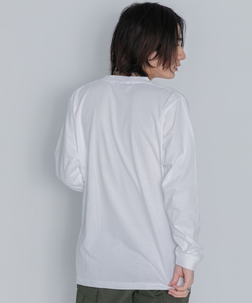 AMERICAN RAG CIE(アメリカンラグシー)の「不純喫茶ドープ別注ロゴロングスリーブTシャツ B(Tシャツ/カットソー・メンズ・ブラック/ホワイト・S/L/XL)」の7枚目の写真
