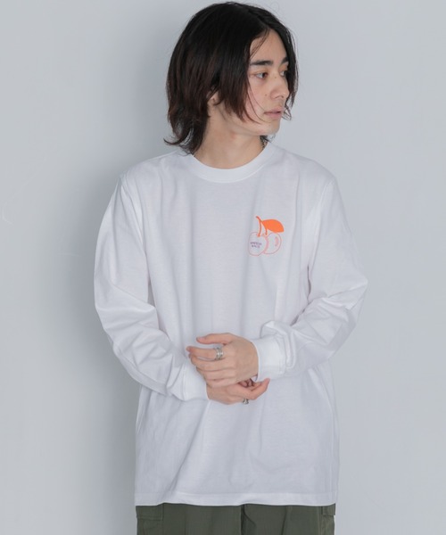 AMERICAN RAG CIE(アメリカンラグシー)の「不純喫茶ドープ別注ロゴロングスリーブTシャツ B(Tシャツ/カットソー・メンズ・ブラック/ホワイト・S/L/XL)」の9枚目の写真