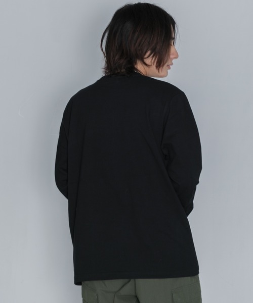 AMERICAN RAG CIE(アメリカンラグシー)の「不純喫茶ドープ別注ロゴロングスリーブTシャツ B(Tシャツ/カットソー・メンズ・ブラック/ホワイト・S/L/XL)」の14枚目の写真