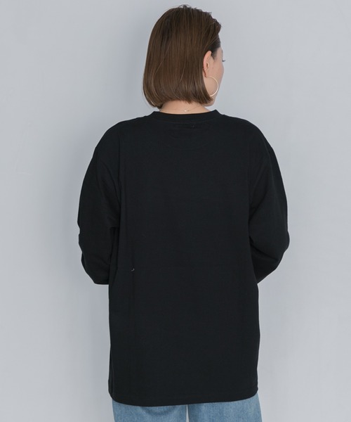 AMERICAN RAG CIE(アメリカンラグシー)の「不純喫茶ドープ別注ロゴロングスリーブTシャツ B(Tシャツ/カットソー・メンズ・ブラック/ホワイト・S/L/XL)」の18枚目の写真