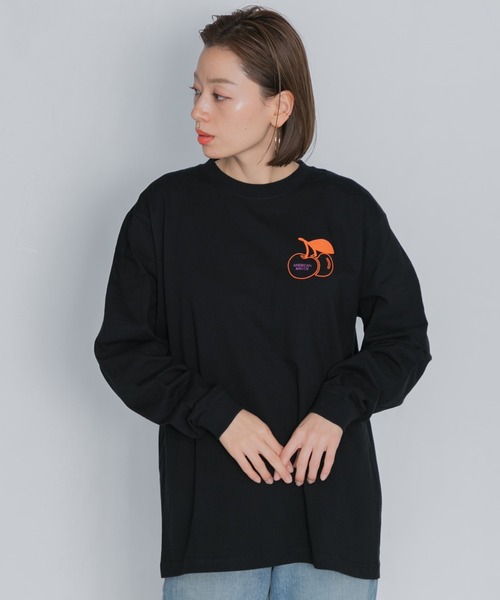 AMERICAN RAG CIE(アメリカンラグシー)の「不純喫茶ドープ別注ロゴロングスリーブTシャツ B(Tシャツ/カットソー・メンズ・ブラック/ホワイト・S/L/XL)」の19枚目の写真
