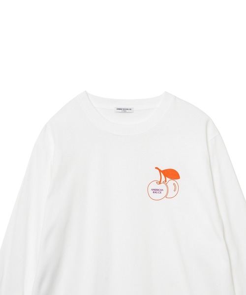AMERICAN RAG CIE(アメリカンラグシー)の「不純喫茶ドープ別注ロゴロングスリーブTシャツ B(Tシャツ/カットソー・メンズ・ブラック/ホワイト・S/L/XL)」の3枚目の写真