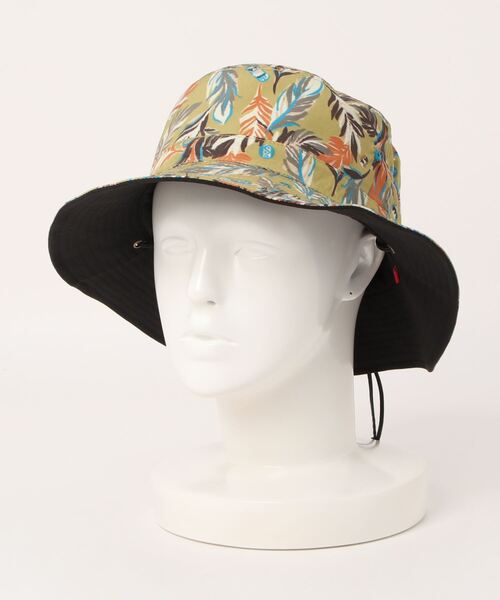 チチカカ（チチカカ）の「リバーシブルアドベンチャーハット（ハット・レディース・ベージュ/ブラック・FREE）」の4枚目の写真