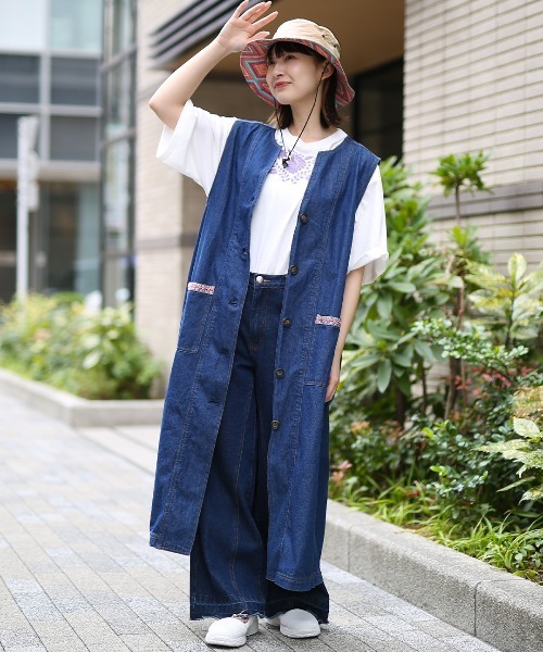 チチカカ（チチカカ）の「リバーシブルアドベンチャーハット（ハット・レディース・ベージュ/ブラック・FREE）」の6枚目の写真