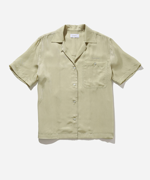 Saturdays NYC（サタデーズ ニューヨークシティ ）の「Anna Tieback Shirt（シャツ/ブラウス・レディース・ミント/ワイン・X-SMALL/S/M/L）」の2枚目の写真