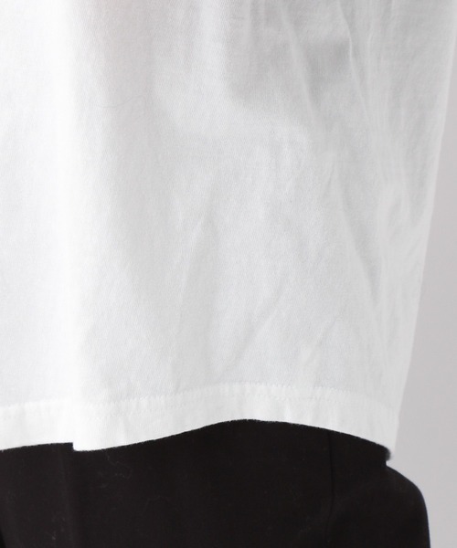 A part by（アパートバイ）の「【Good Rock Speed別注】カレッジラグランTシャツ_7分袖（Tシャツ/カットソー・レディース・オフホワイト/チャコールグレー/ブラック・FREE）」の9枚目の写真