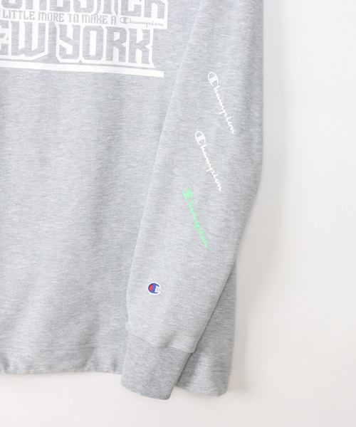 Champion（チャンピオン）の「【Champion/チャンピオン】メンズ スポーツ テックウィーブ テリー クルーネックスウェットシャツ（スウェット・メンズ・ブラック/オリーブ/その他35/グレー・MEDIUM/LARGE/X-LARGE）」の14枚目の写真