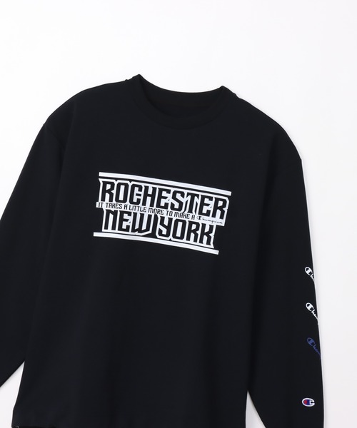 Champion（チャンピオン）の「【Champion/チャンピオン】メンズ スポーツ テックウィーブ テリー クルーネックスウェットシャツ（スウェット・メンズ・ブラック/オリーブ/その他35/グレー・MEDIUM/LARGE/X-LARGE）」の6枚目の写真