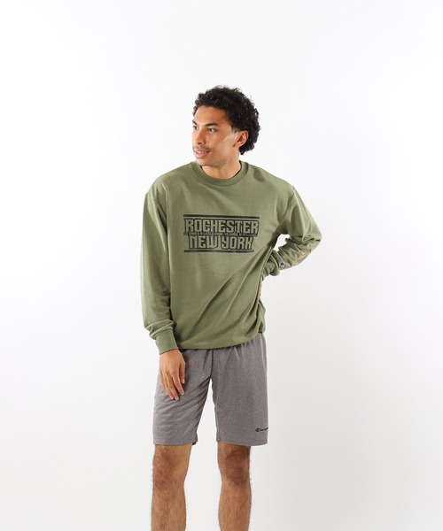 Champion（チャンピオン）の「【Champion/チャンピオン】メンズ スポーツ テックウィーブ テリー クルーネックスウェットシャツ（スウェット・メンズ・ブラック/オリーブ/その他35/グレー・MEDIUM/LARGE/X-LARGE）」の17枚目の写真