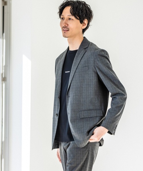 GLOBAL WORK(グローバルワーク)の「アーバンジャケット/163805(テーラードジャケット・メンズ・ブラック/ブルー系その他7/ライトグレー/その他/ネイビー・LARGE/SMALL/MEDIUM/X-LARGE)」の7枚目の写真