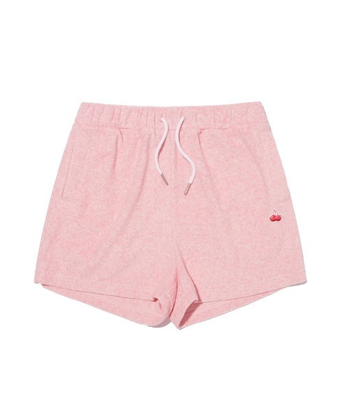 KIRSH（キルシー）の「KIRSH CHERRY SHORT TERRY PANTS/キルシーチェリーショートテリーパンツ（その他パンツ・レディース・ライトピンク/ライトブルー/グレー・ONE SIZE）」の8枚目の写真