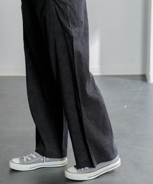 AMERICAN RAG CIE（アメリカンラグシー）の「カットジャガードパンツ（その他パンツ・レディース・ブラック/オレンジ・FREE）」の13枚目の写真