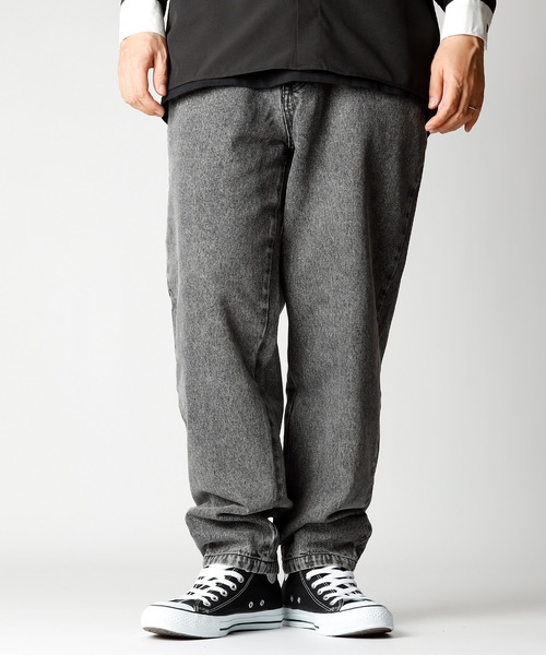 【セール】「INASTUDIOS SELECT」12oz デニム ワイドテーパードパンツ（デニムパンツ）｜INASTUDIOS ZOO（イーナストゥディオスズー）