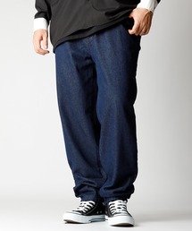 「INASTUDIOS SELECT」12oz デニム ワイドテーパードパンツ