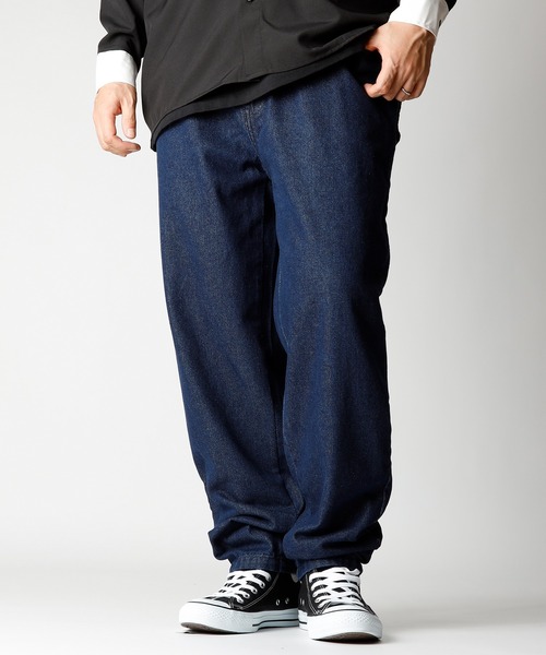 セール】「INASTUDIOS SELECT」12oz デニム ワイドテーパードパンツ