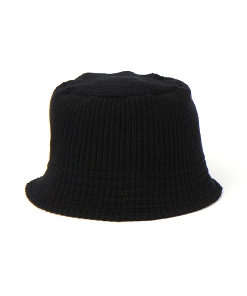 Heather(ヘザー)の「【NEW ERA】ニットバケットハット 189388(ハット・レディース・ブラック/ホワイト・ONE SIZE)」の4枚目の写真