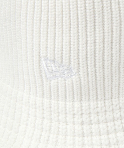 Heather(ヘザー)の「【NEW ERA】ニットバケットハット 189388(ハット・レディース・ブラック/ホワイト・ONE SIZE)」の8枚目の写真