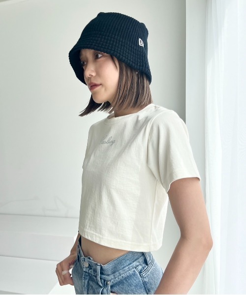 Heather(ヘザー)の「【NEW ERA】ニットバケットハット 189388(ハット・レディース・ブラック/ホワイト・ONE SIZE)」の13枚目の写真