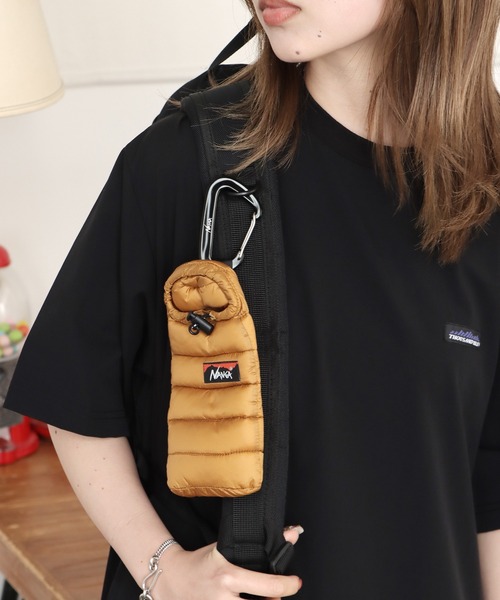 NANGA（ナンガ）の「NANGA/ナンガ Mini sleeping bag phone case 携帯ケース 2026年春夏（スマホケース/カバー・メンズ・ブラック/ライム/ライトパープル/ダークベージュ/グレー/ライトオリーブ/ライトブラウン・FREE）」の17枚目の写真