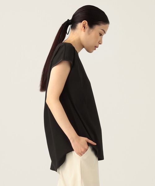 Chacott（チャコット）の「サテンパイピングTシャツ（Tシャツ