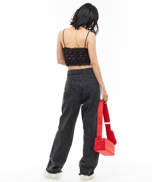 Narcissus（ナルシス）の「【Narcissus】レースキャミソール（キャミソール・レディース・ブラック/ホワイト・FREE）」の7枚目の写真