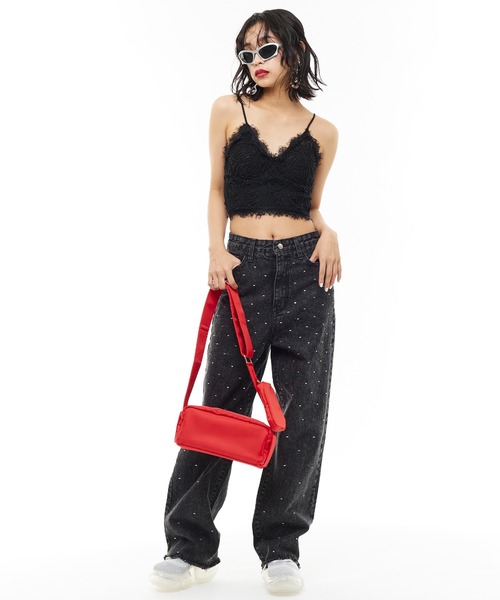 Narcissus（ナルシス）の「【Narcissus】レースキャミソール（キャミソール・レディース・ブラック/ホワイト・FREE）」の14枚目の写真