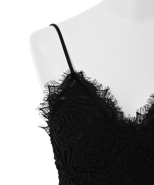 Narcissus（ナルシス）の「【Narcissus】レースキャミソール（キャミソール・レディース・ブラック/ホワイト・FREE）」の15枚目の写真