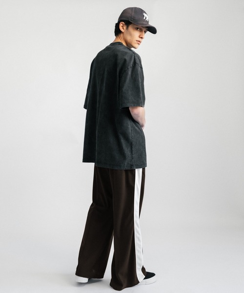 Ressaca（レサーカ）の「梨地 サイドラインワイドフレアトラックパンツ（その他パンツ・メンズ・ブラウン/ターコイズブルー/パープル/ブラック・LL/M/L）」の18枚目の写真