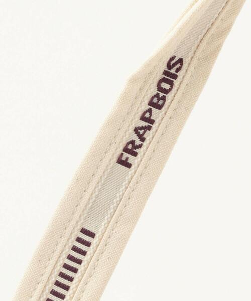 FRAPBOIS PARK（フラボアパーク）の「カラーロゴトート（トートバッグ・レディース・グリーン/ブルー/ブラック/ピンク/キナリ/オフホワイト・FREE）」の12枚目の写真